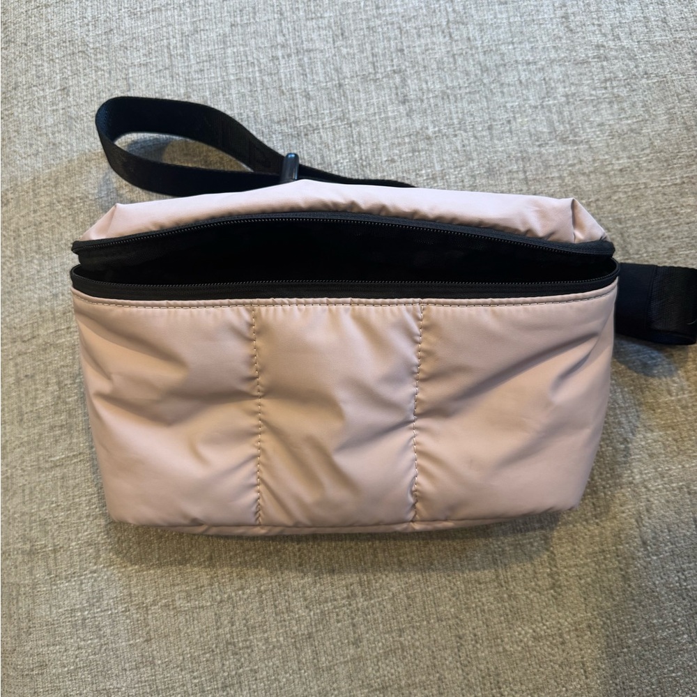 CALPAK Luka Belt Bag in Rose Quartz - Like New Puffy Fanny Pack